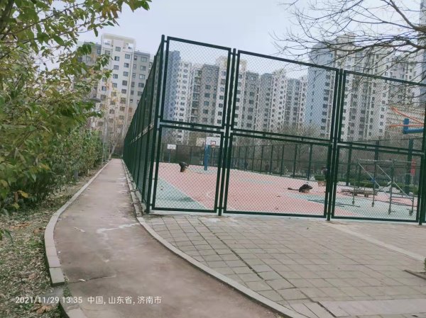 圆管立柱框架围网