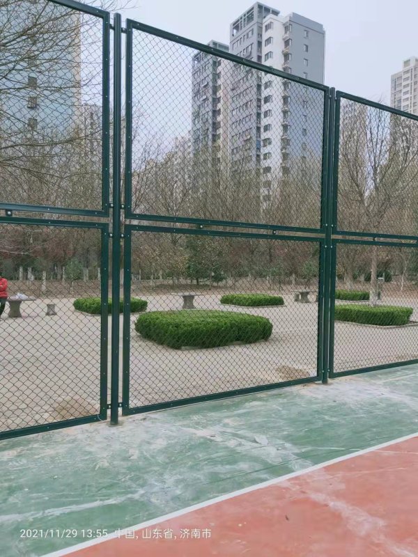 圆管立柱框架围网